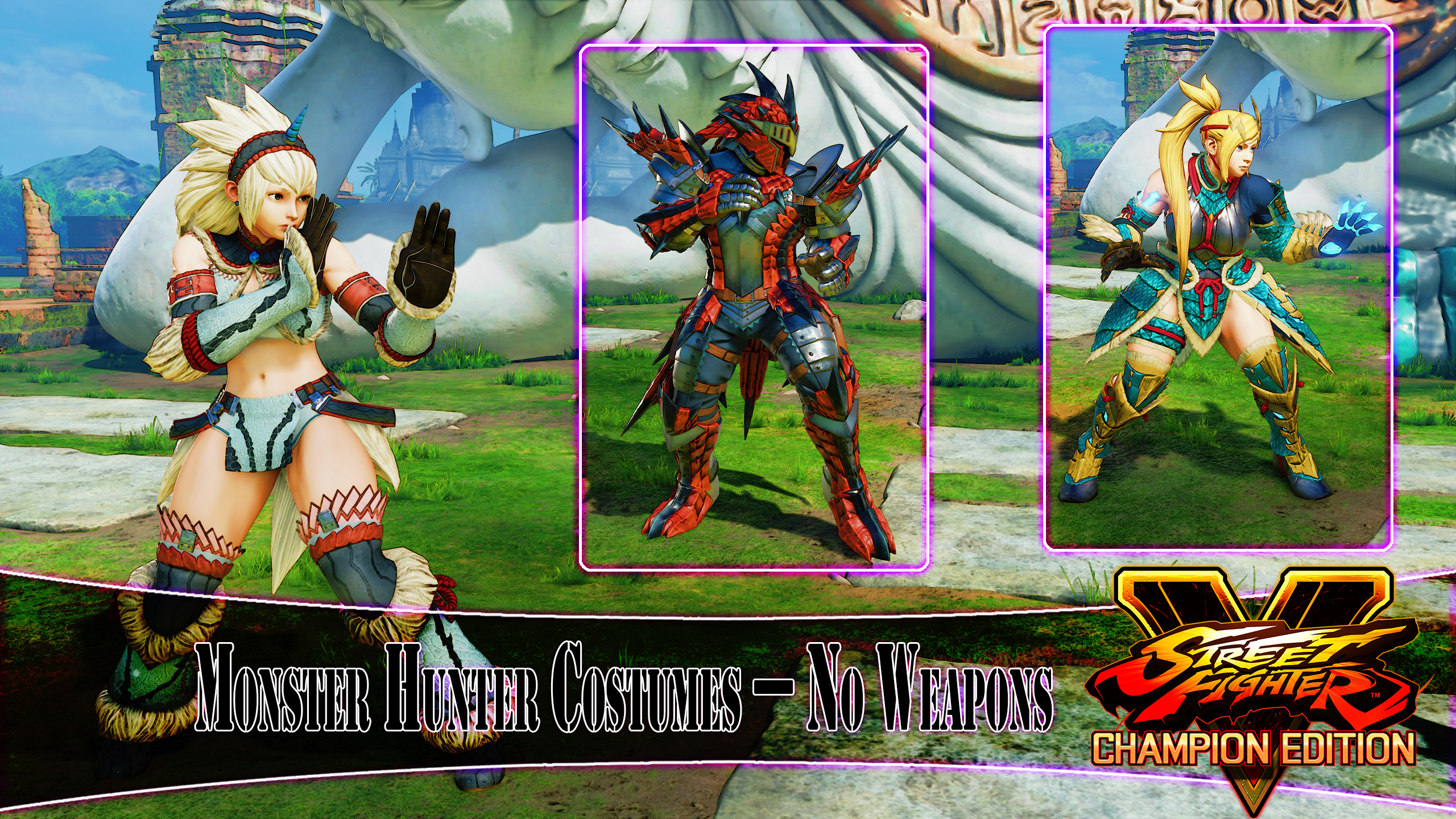 MOD] MONSTER HUNTER COSTUMES (NO WEAPONS) by DanteSDT on DeviantArt