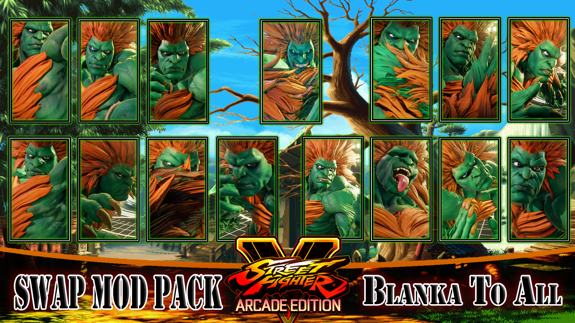 CHARACTER SELECT - BLANKA by viniciusmt2007 on DeviantArt