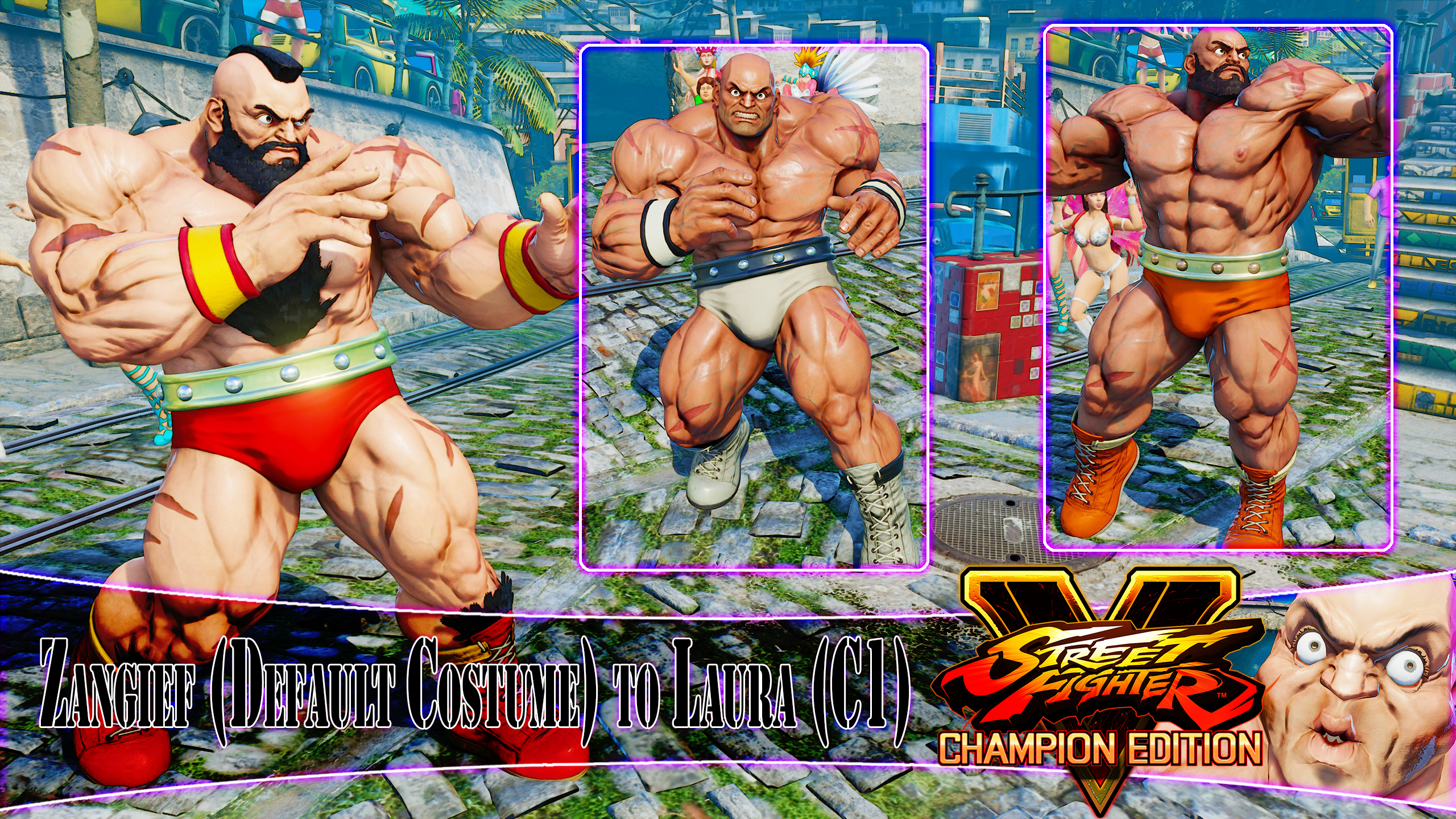 Street Fighter 5 Zangief Costume Concept 1 out of 1 image gallery