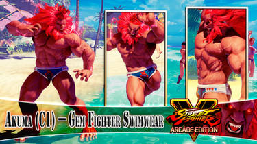 [MOD] AKUMA (C1) - GEM FIGHTER SWIMWEAR