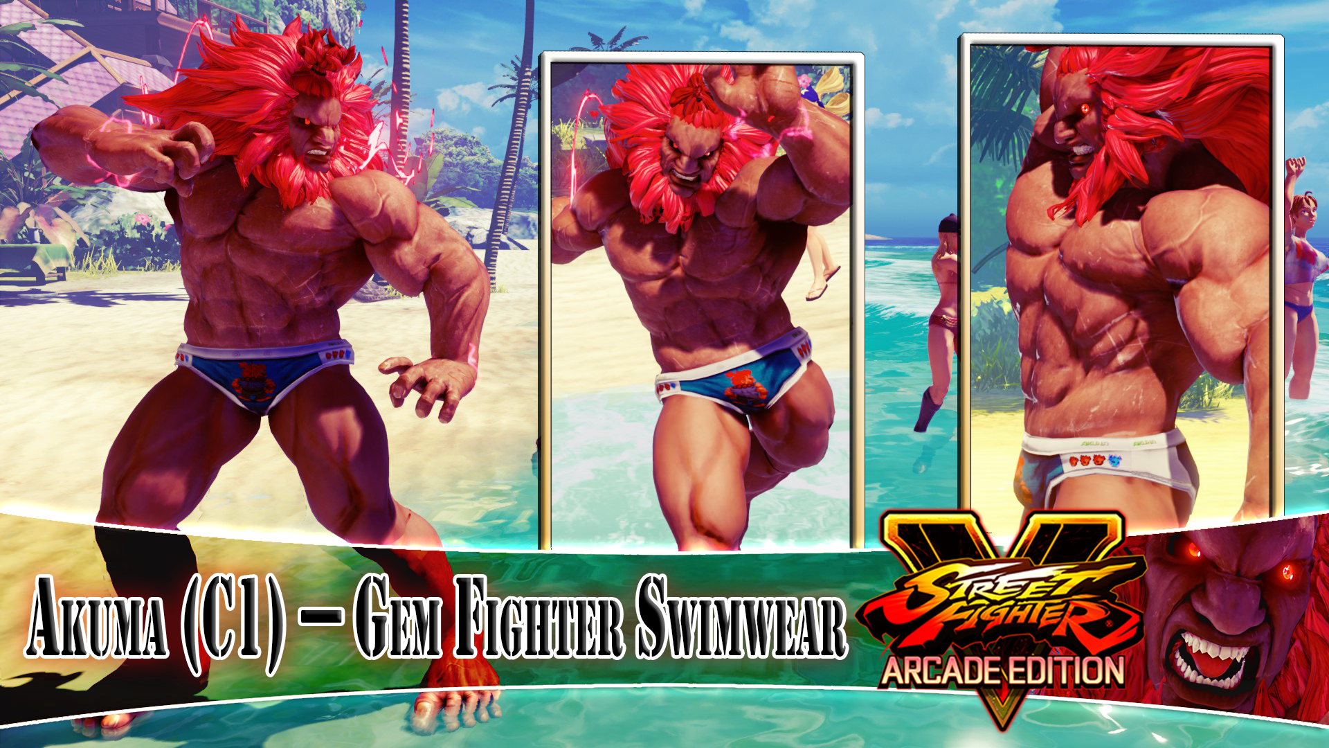 [MOD] AKUMA (C1) - GEM FIGHTER SWIMWEAR