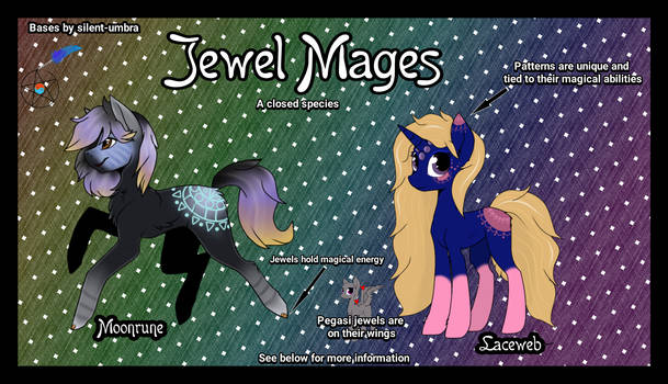 Jewel Mages - Closed Species Info (UPDATED 5/29!)