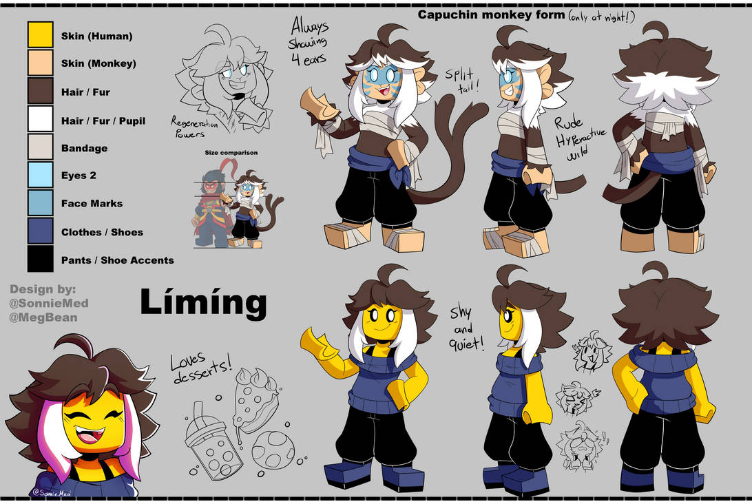 Liming Reference Sheet by MegBanned on DeviantArt