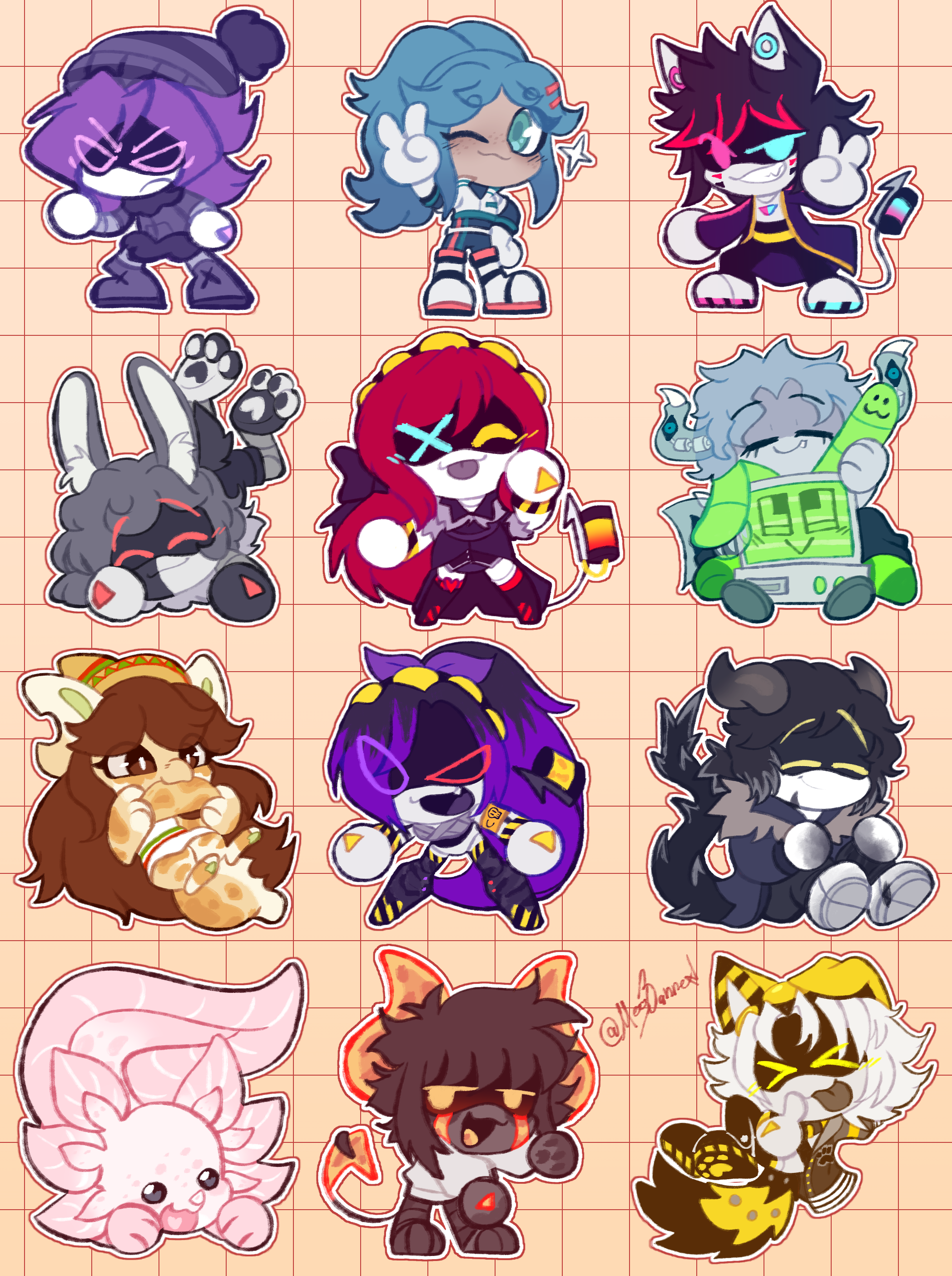 Chibi Mega Chibiiiiiis by MegBanned on DeviantArt
