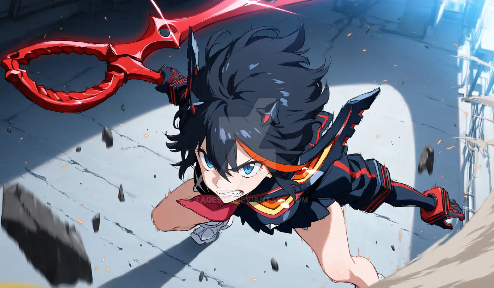 Ryuko On R6 Ryuko by taqeshl on DeviantArt