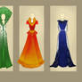 Hogwarts House Gowns