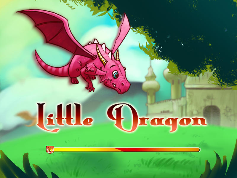 Dragon Loading Animation Little dragon loading screen by rastafic on DeviantArt