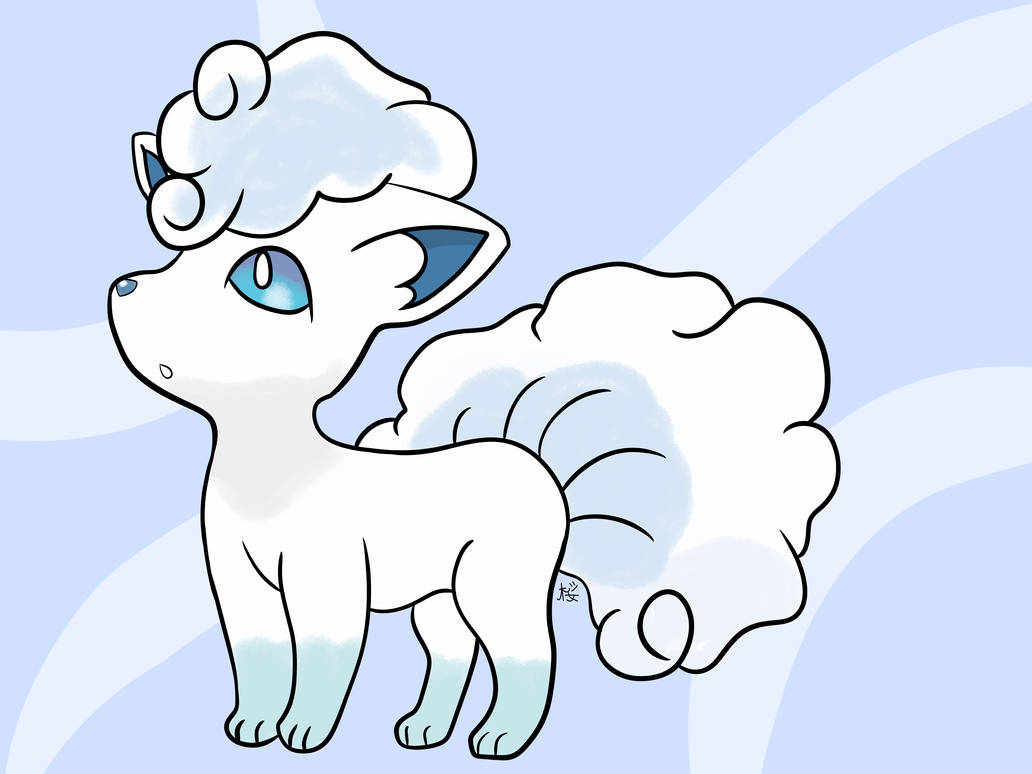 Alolan Vulpix by SakuraOcto on DeviantArt