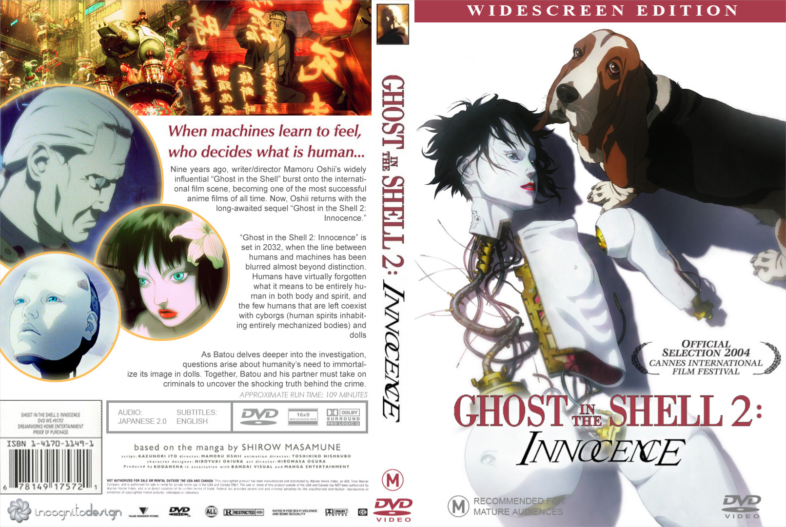 Ghost In The Shell 2 Dvd Cover By Mickeyg13 On Deviantart