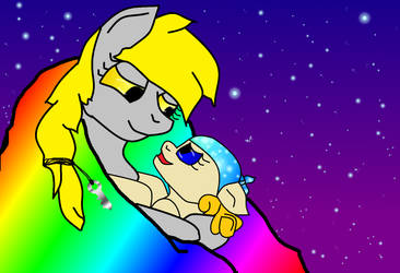 I'll Wrap You In Rainbows base on Lovestruck Derpy