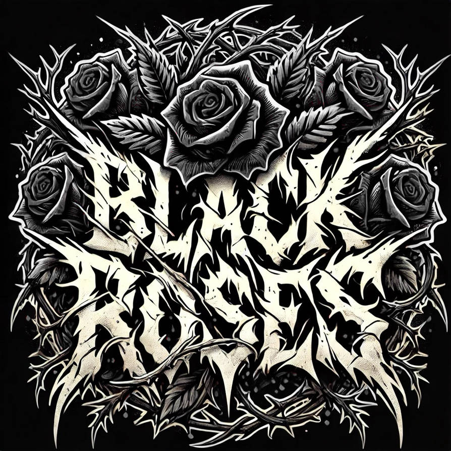 Black Roses Band by Grizzy3384 on DeviantArt