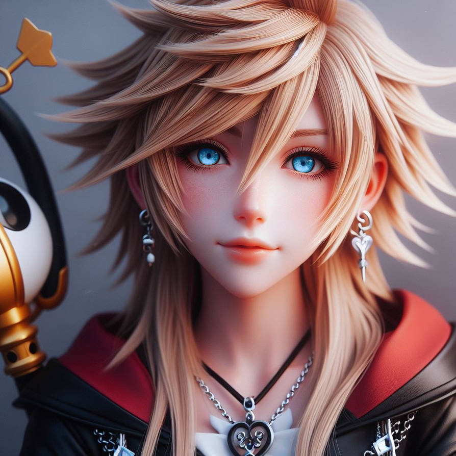 Roxas Fem version by X-BladeXlll on DeviantArt