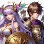 Saori - Atenea y Seiya de Sagitario 5