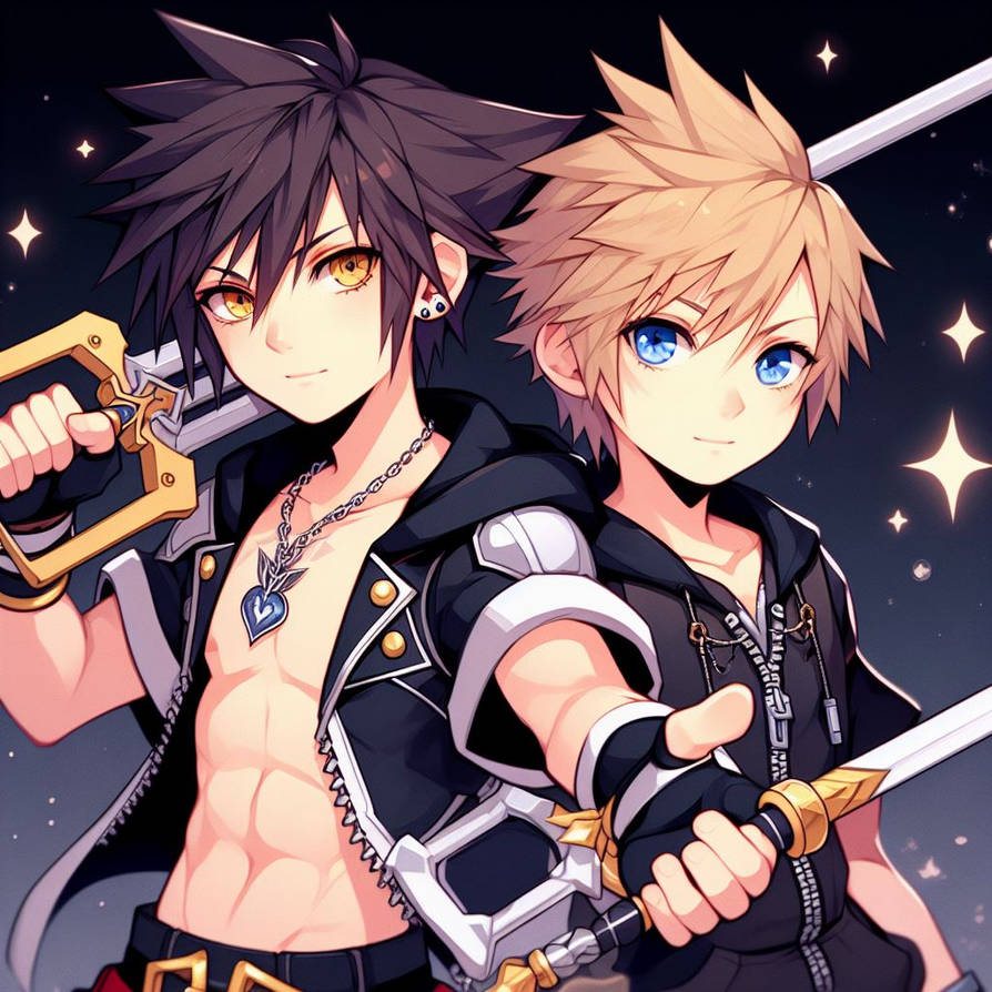 Vanitas y Roxas by X-BladeXlll on DeviantArt