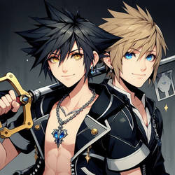 Vanitas y Ventus - Kingdom Hearts 3