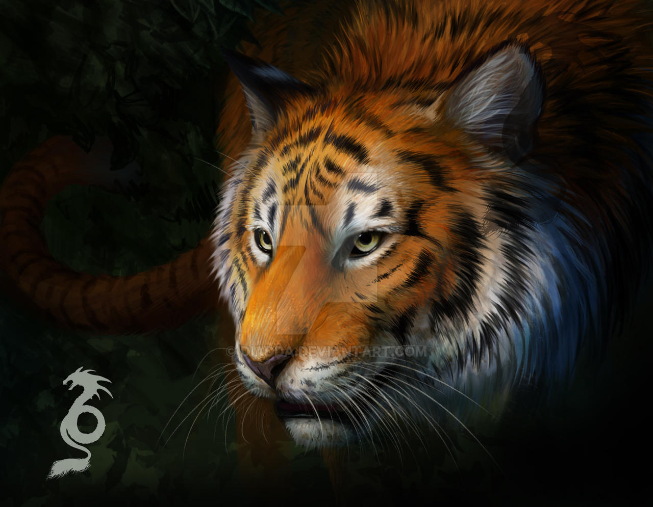Tiger by Diadda on DeviantArt