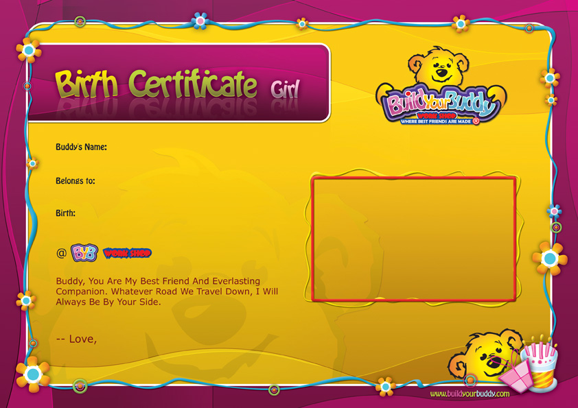 BYB Certificate For kids