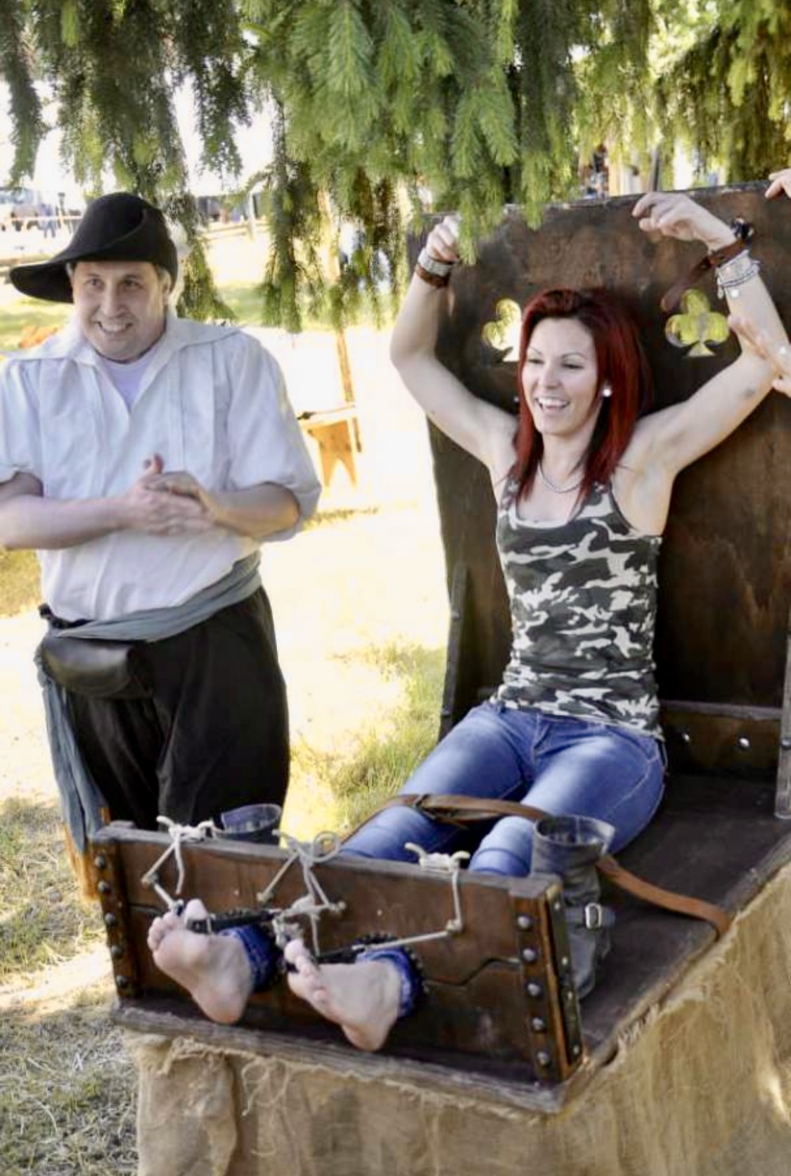 Renfaire tickling 16 by Tiedupandused on DeviantArt