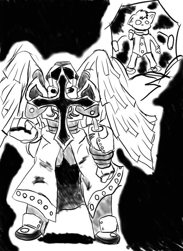 Mech riding cats, computer ed. by Shmash on DeviantArt