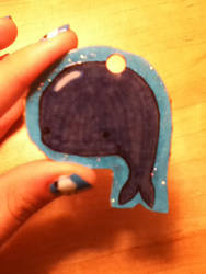 Whale Keychain.