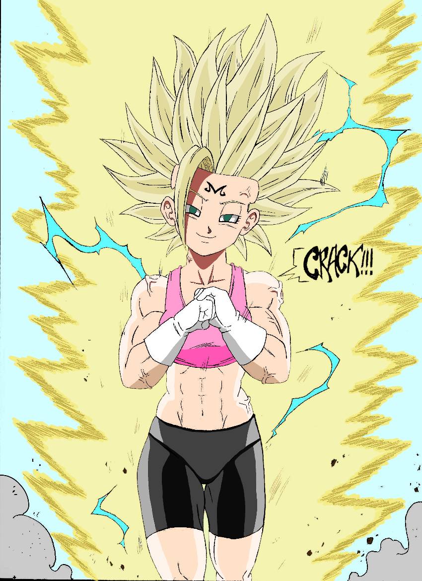 Fan art Dragon Ball Multiverse : Majin Bra by Crakower on DeviantArt