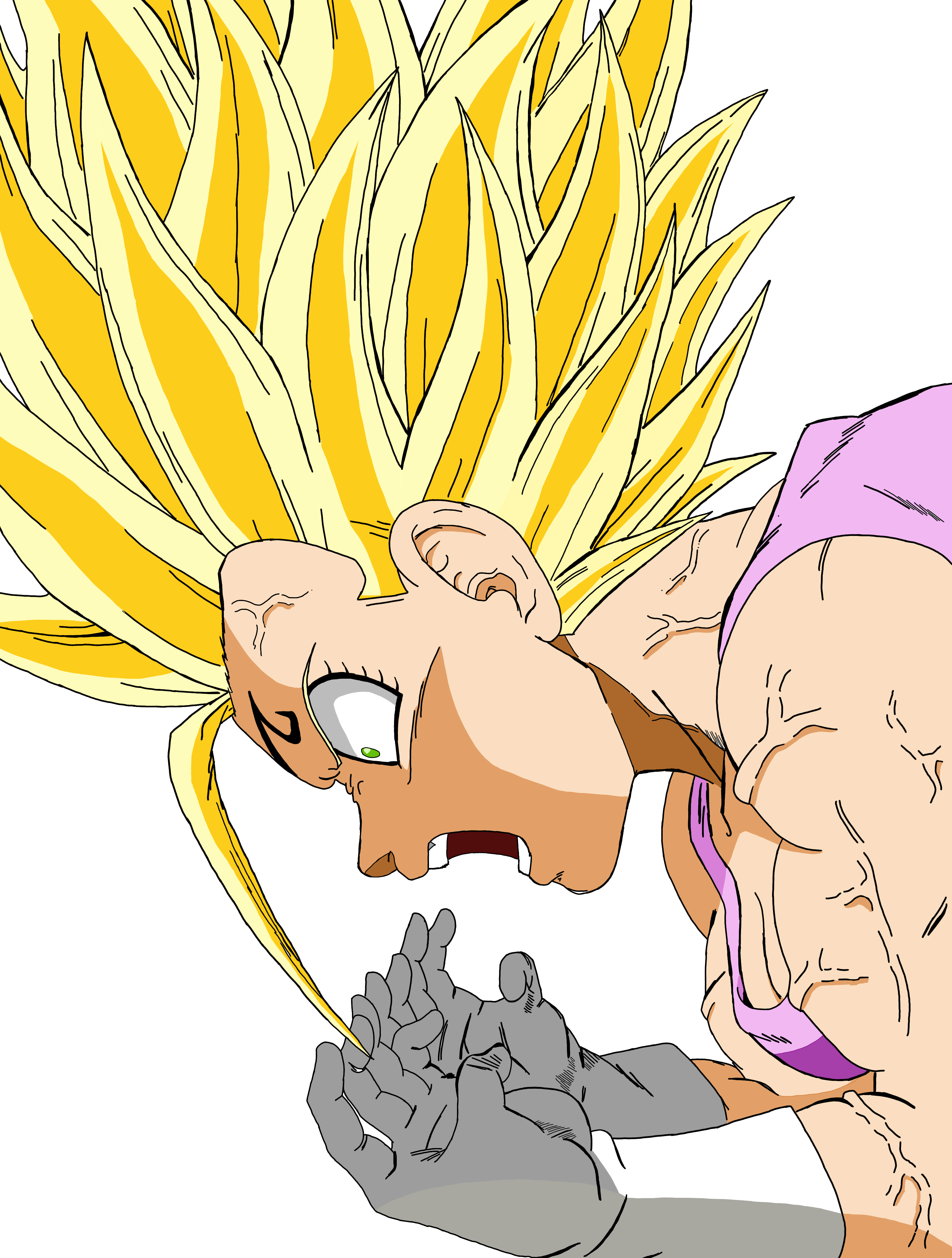 Fan art Dragon Ball Multiverse : Majin Bra by Crakower on DeviantArt