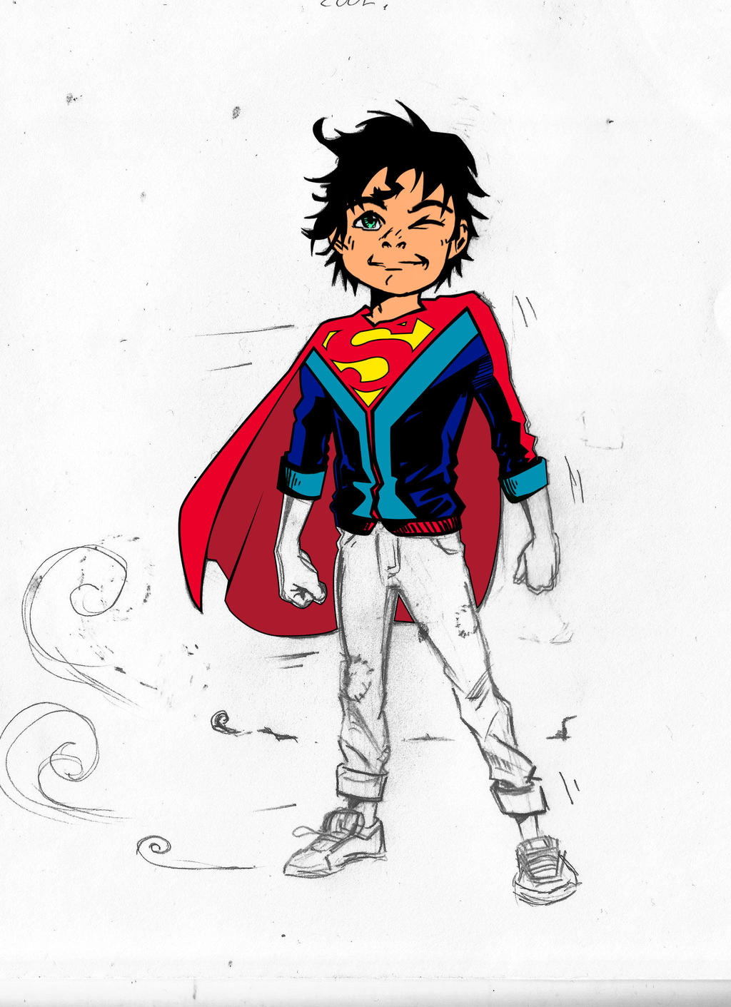 Superboy sketch