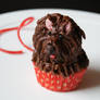Chocolate Dog Cupcake