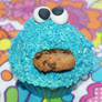 Cookie Monster cupcake