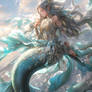 [OPEN] Beautiful mermaid with tail anime -35 ADOPT