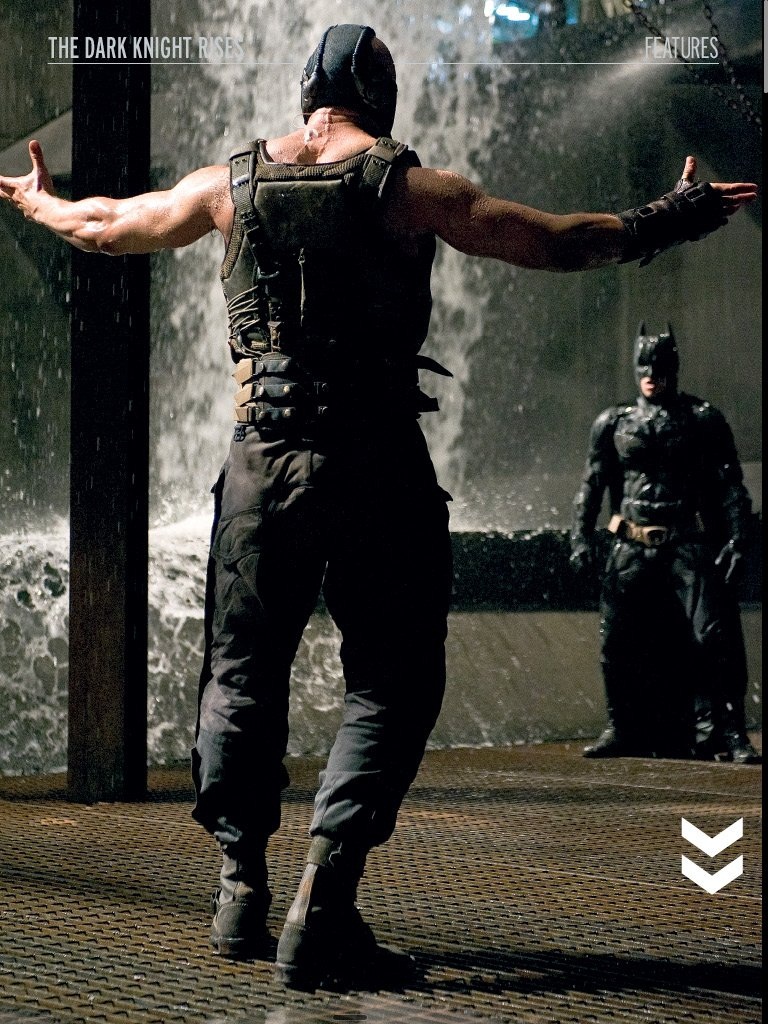 Dark Knight Rises: Bane and Batman