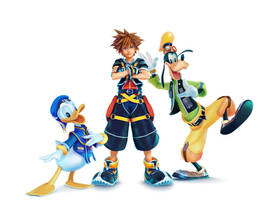 Kingdom Hearts III Game Informer Cover