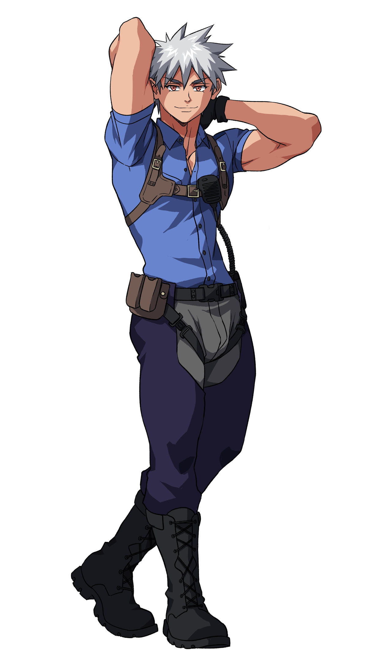 Blue Rook Zack Big Break Blue Zac by SgtCrisis on DeviantArt