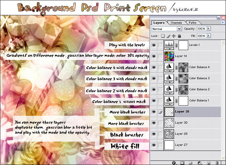 Background Psd Print-screen