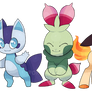 [Pokemon Alexandrite] New Starters!