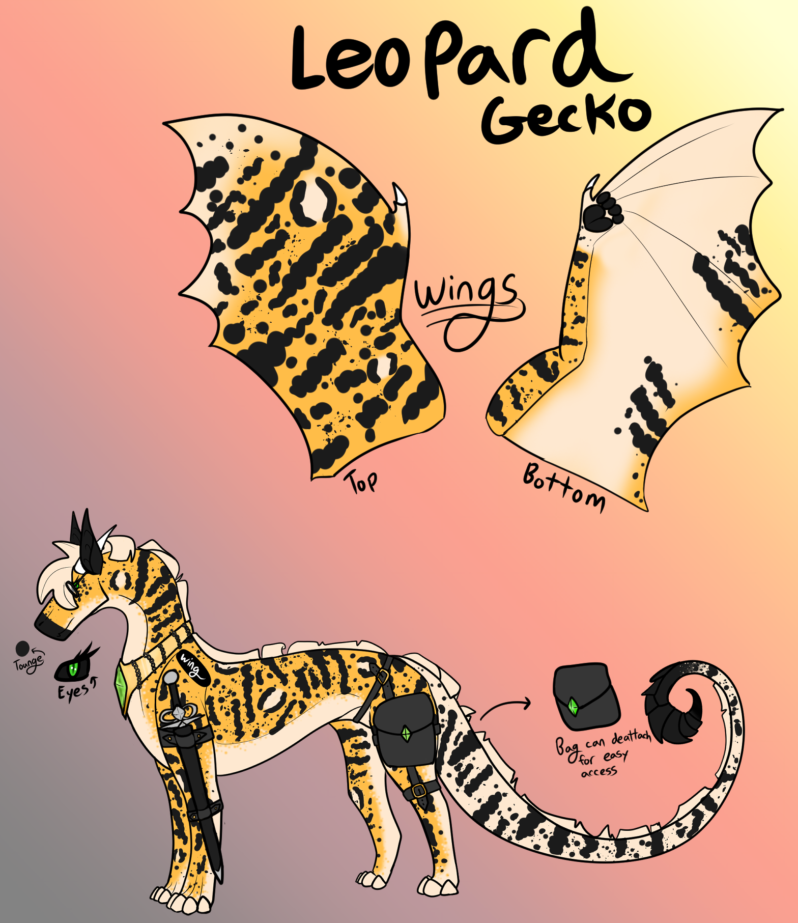 Gecko Deviantart Leopard Gecko Reference by Azacoatl on DeviantArt
