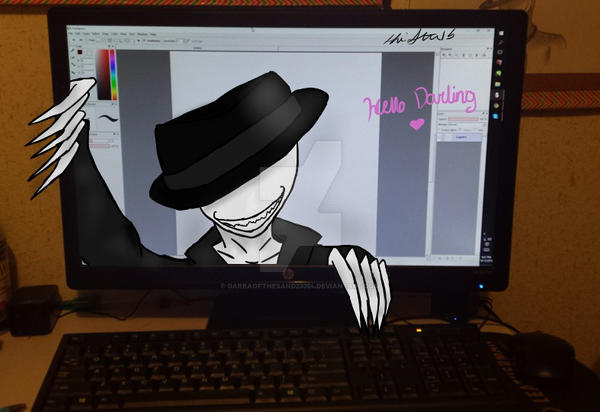 Computer visitor by garraofthesand23354 on DeviantArt