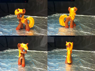 MLP FiM Blind Bag Repaint #4: Fire Pony