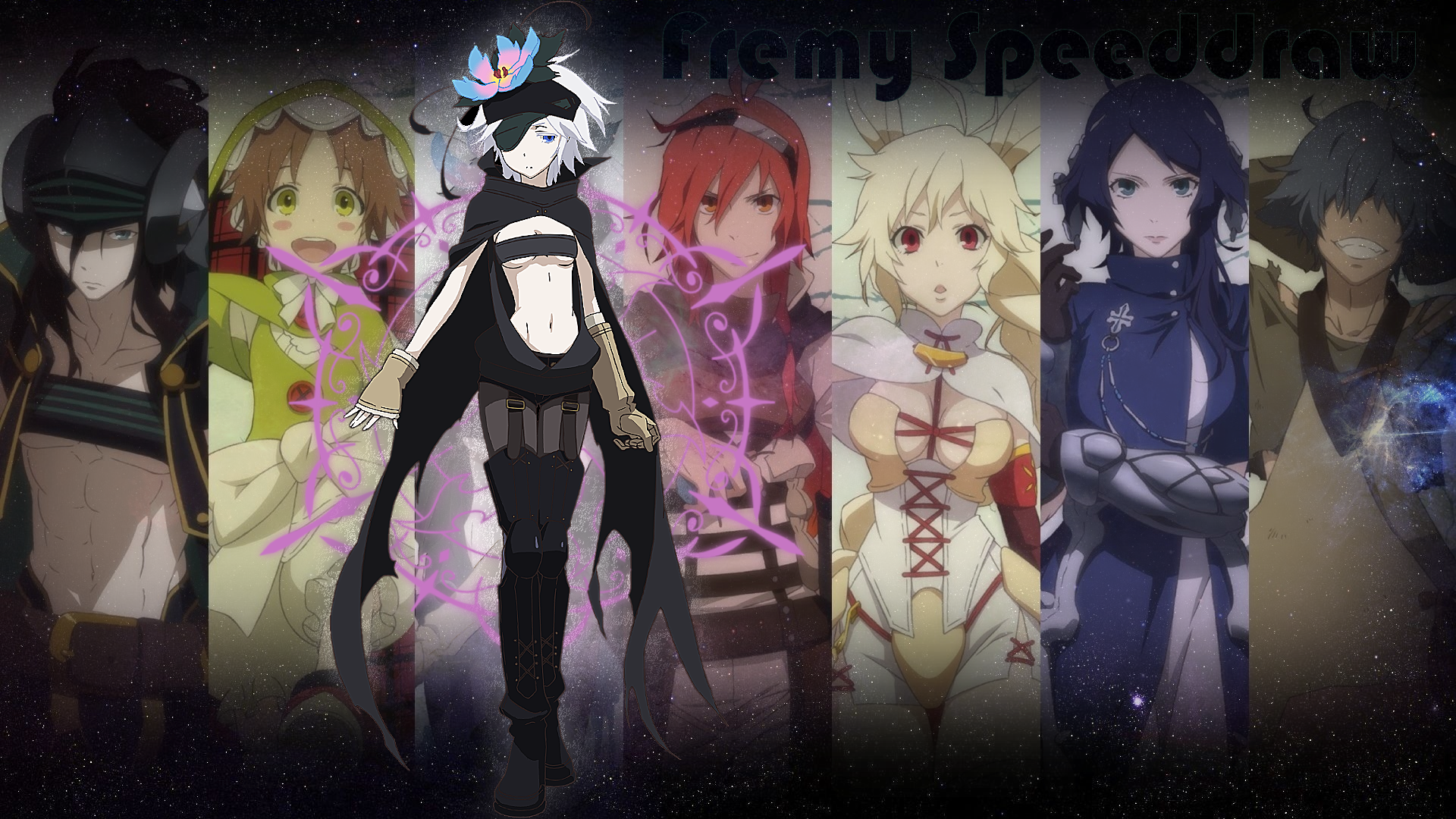 Rokka-no-Yuusha-Anime-Wallpaper-Fremie-Speeddraw