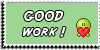 Stamp - Good work [green] by ShiStock