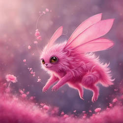 Pink fantasy creature (1)