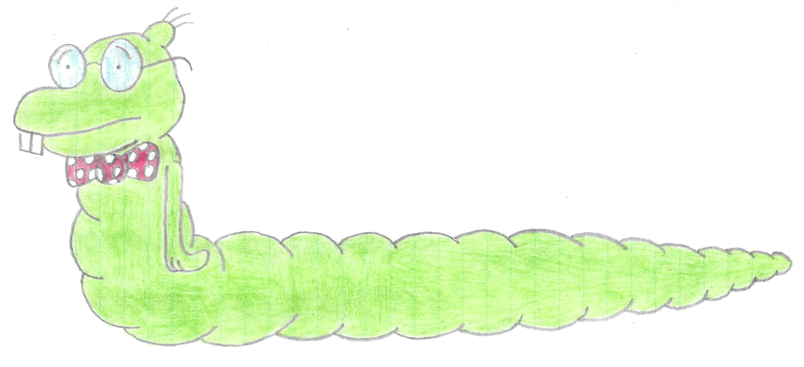 Doodles - Wormy the Bookworm by JarrodOsbornethe2nd on DeviantArt Doodles - Wormy the Bookworm by JarrodOsbornethe2nd on DeviantArt