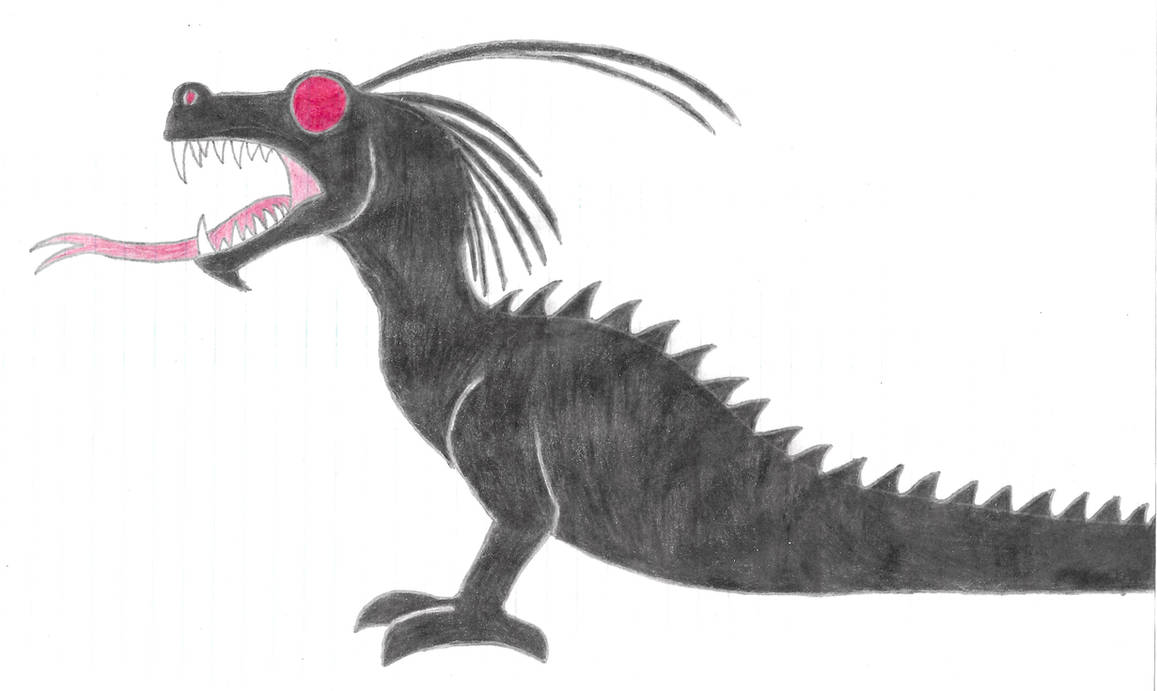 Doodles - Two-Legged Lizard Demon by JarrodOsbornethe2nd on DeviantArt