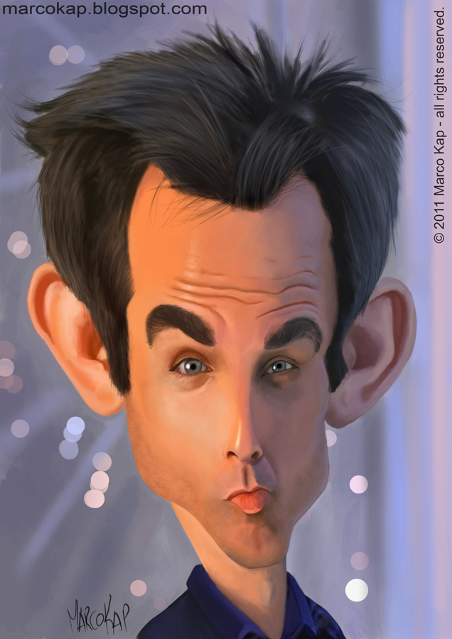 Caricature Ben Stiller