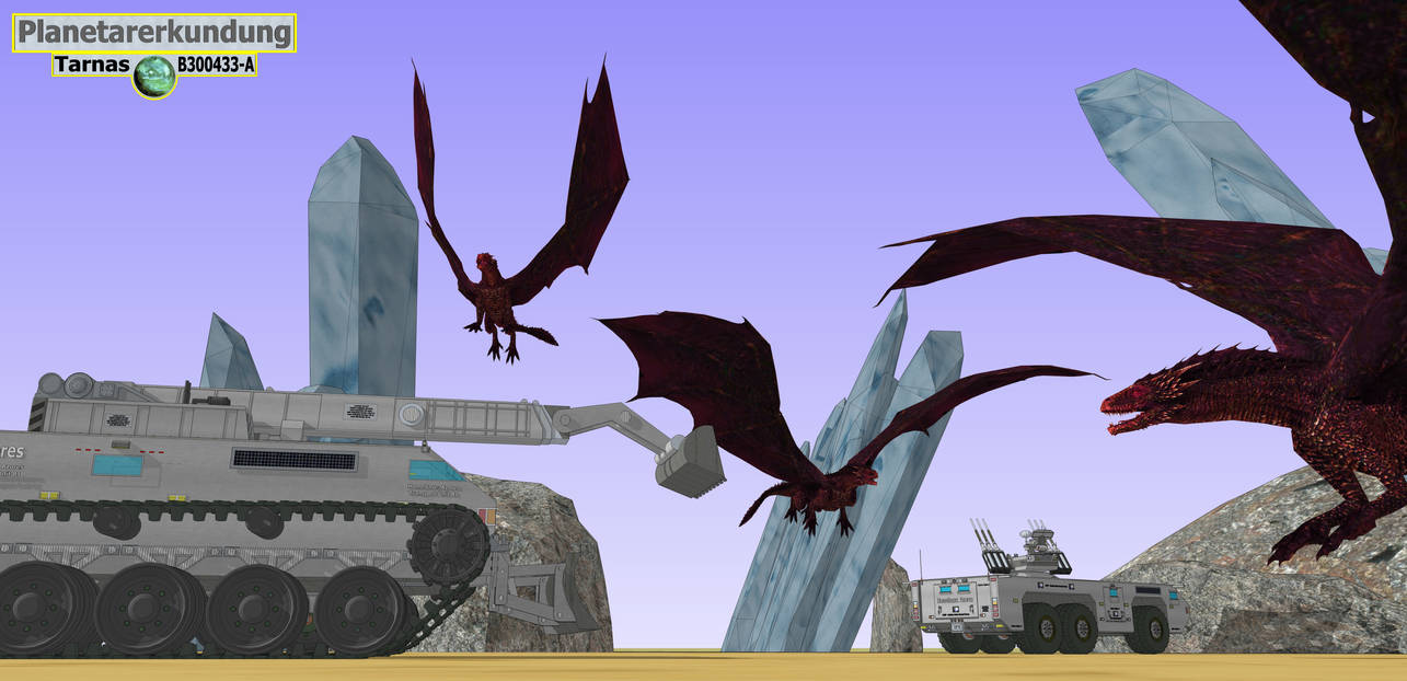 Flaring Desert with Red Dragons 4 by TarnasB300433-A on DeviantArt