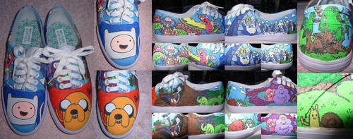 My Adventure Time Shoes