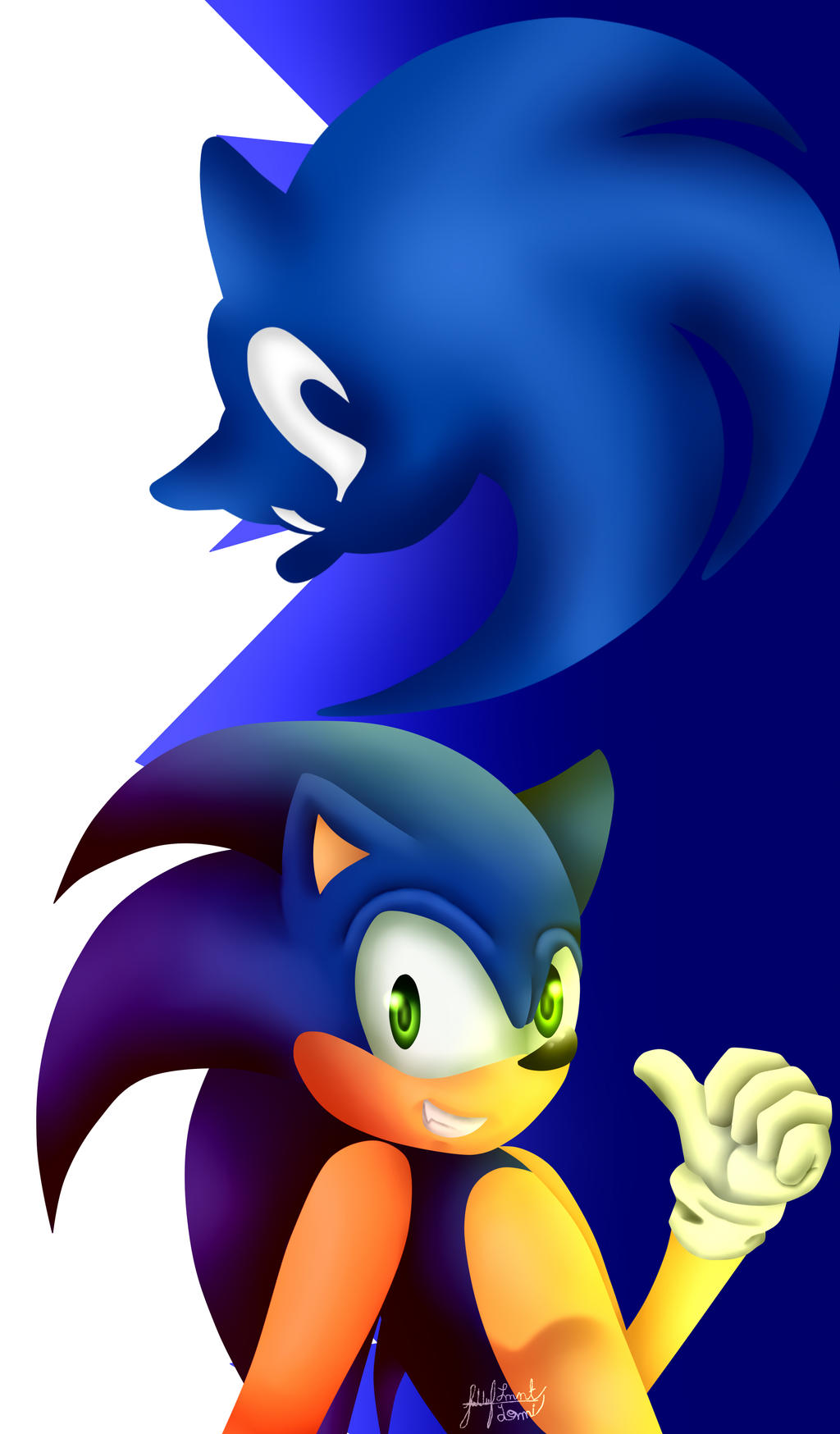 Deviantart Soni Sonic by tmntyomi on DeviantArt