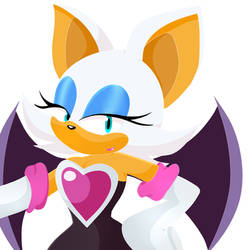 Rouge The bat Fanart