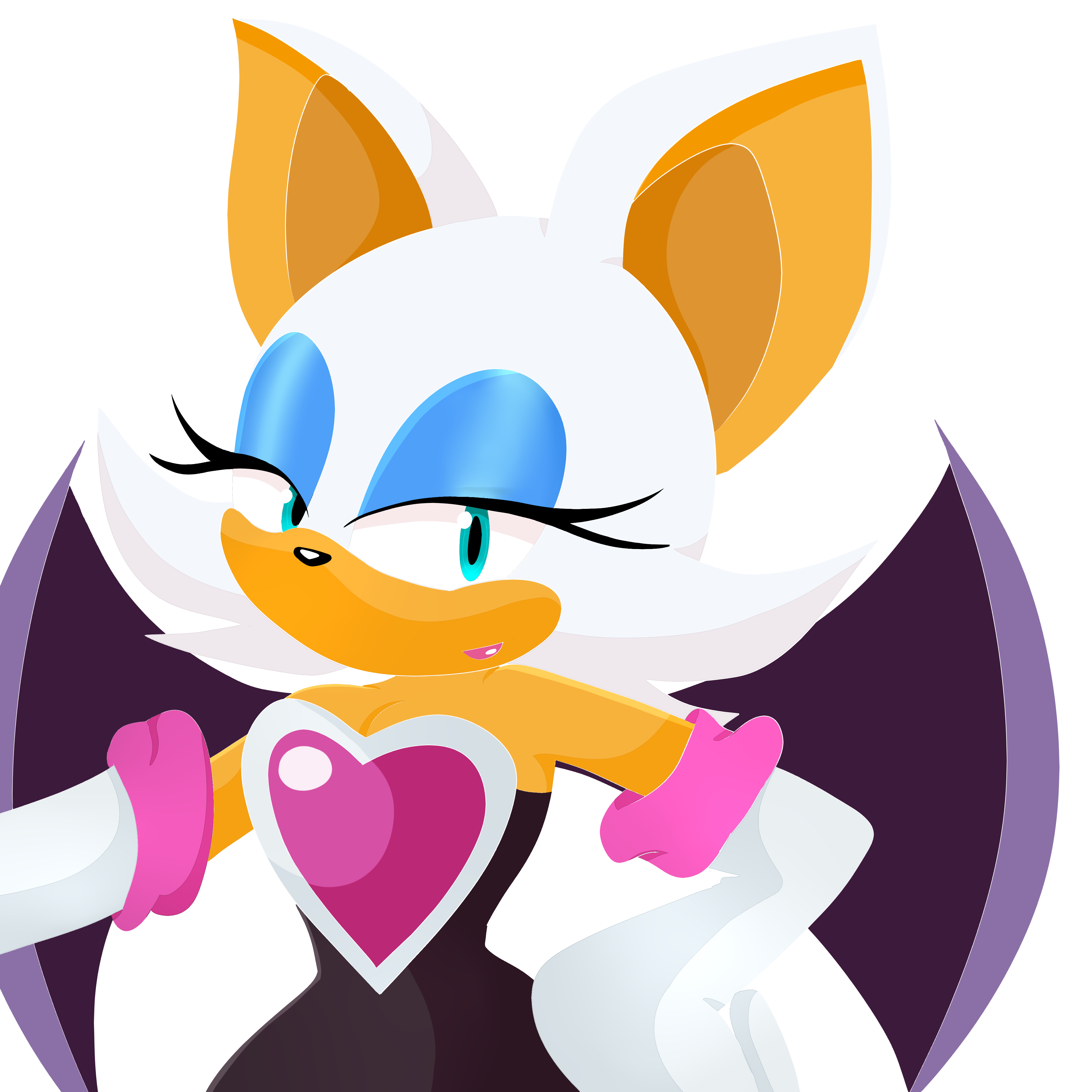 Robe Rouges Fan Art Rouge The bat Fanart by beckyangel22 on DeviantArt
