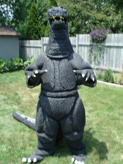 Godzilla Prom Godzilla Costume Front by JFakeWeston on DeviantArt